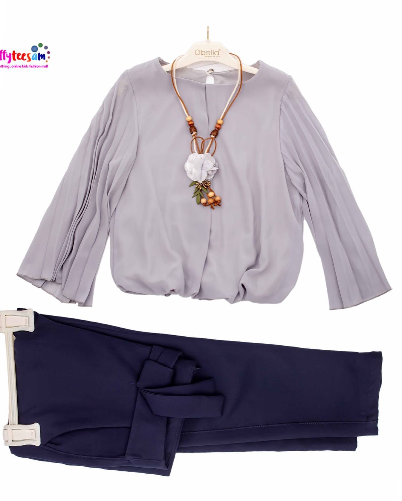 Kids CHIFFON BLOUSE with trouser