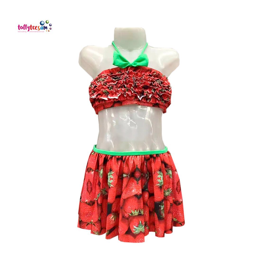 Caribbean Strawberry Kids Swim wear swimsuit bathing suit