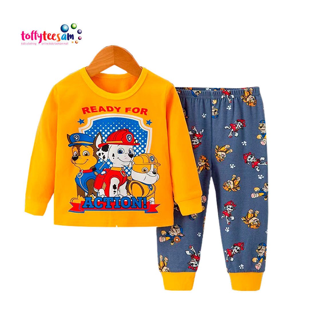 Paw Patrol Long Sleeve Boys Character Pyjamas