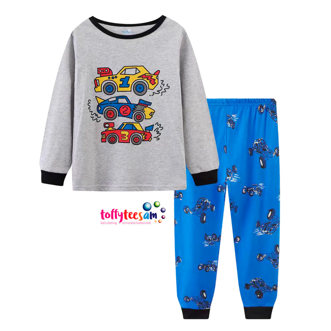 Boys Long Sleeve Character Pyjamas