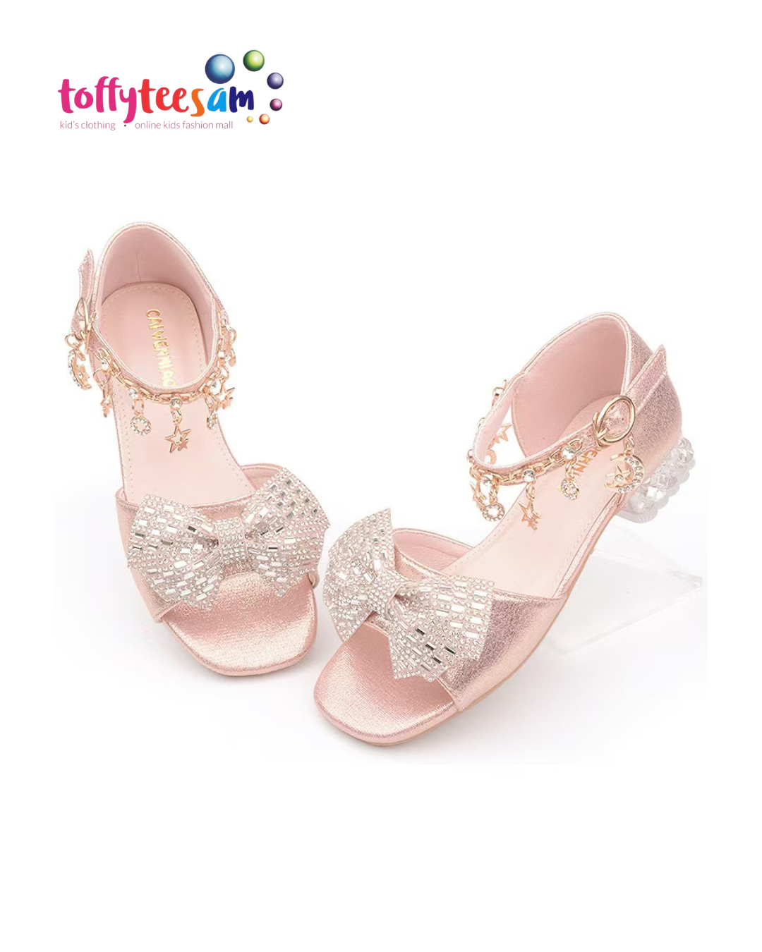 Princess Bow Heels for Girls