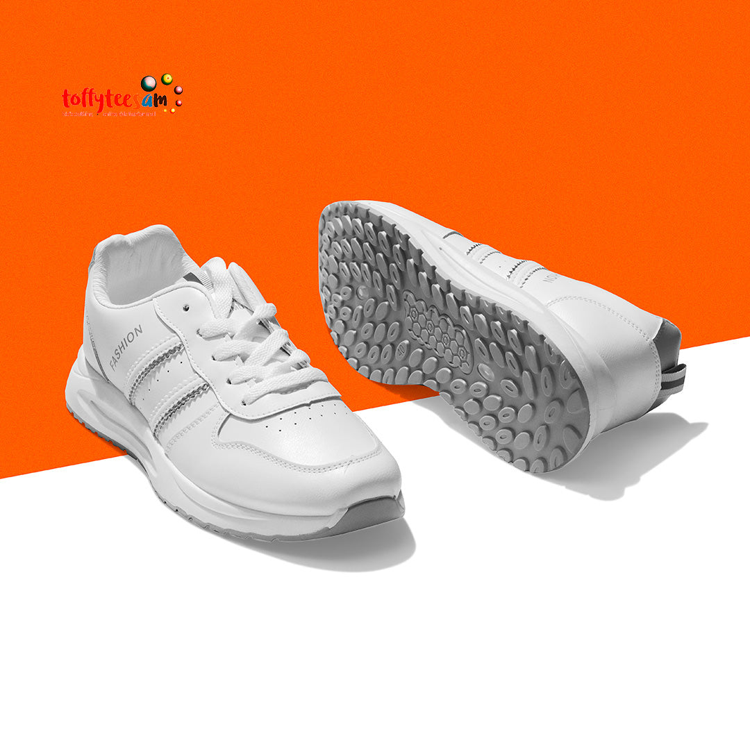 LACE UP SPORTY CLASSIC JOGGING FASHION SNEAKER