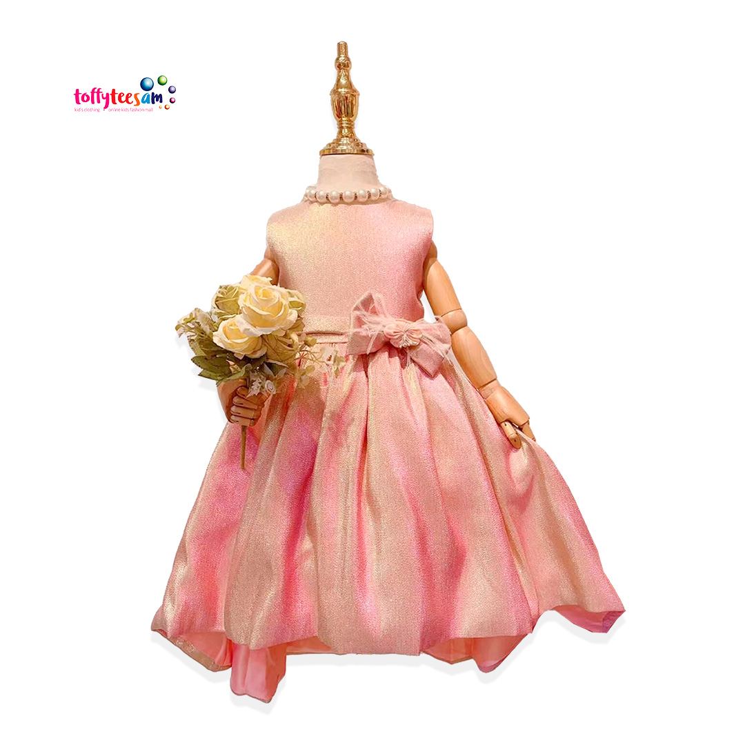 SATINBERRY LUXURIOUS SLEEVELESS BALL DRESS