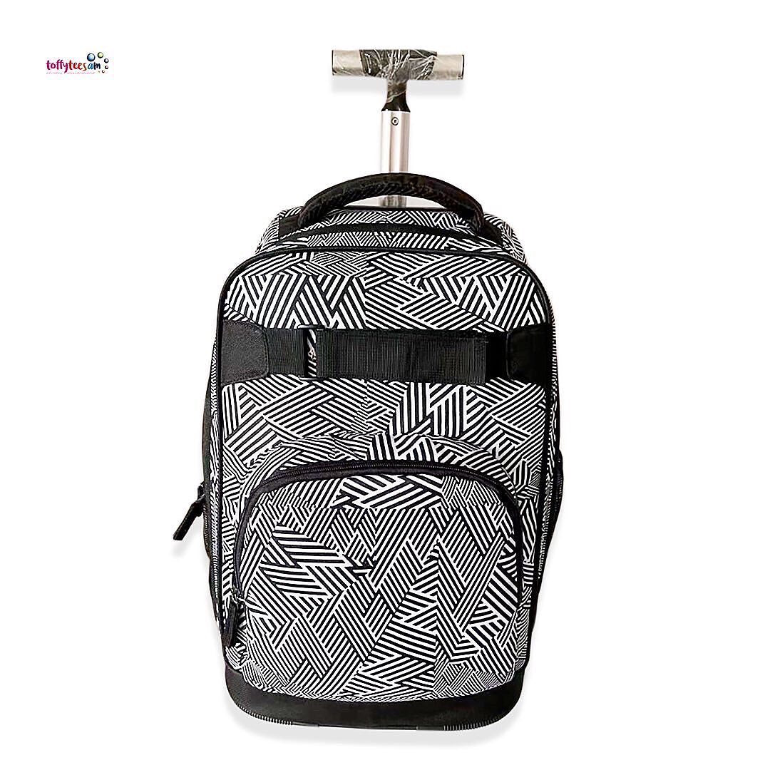 Trolley School Backpack Children, 41 L Waterproof Backpack with Wheels for Girls Boys, Trolley School Bag for Primary School Middle School Travel, Travel backpacks