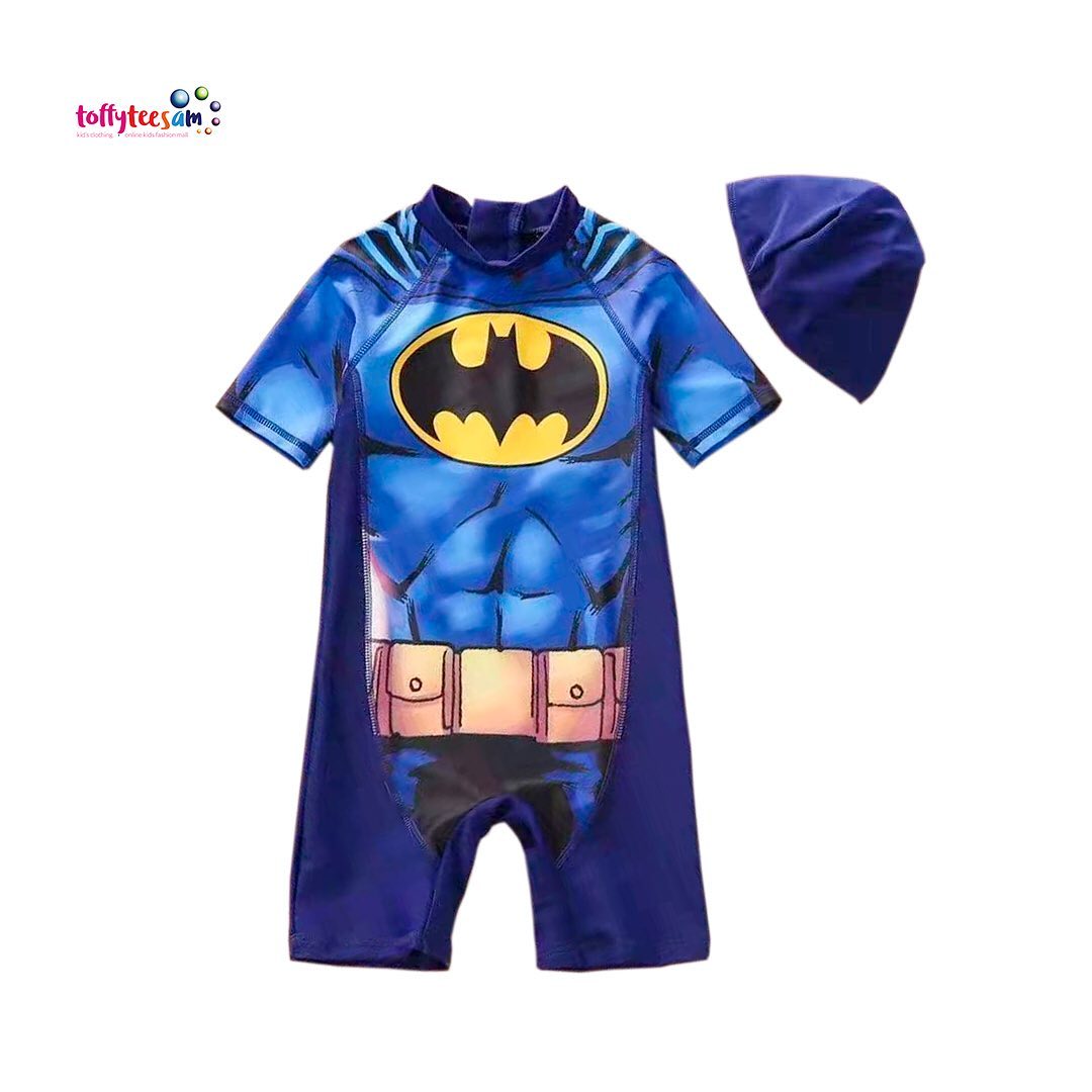 Boys Character Swimming Set, Batman Swimming suit