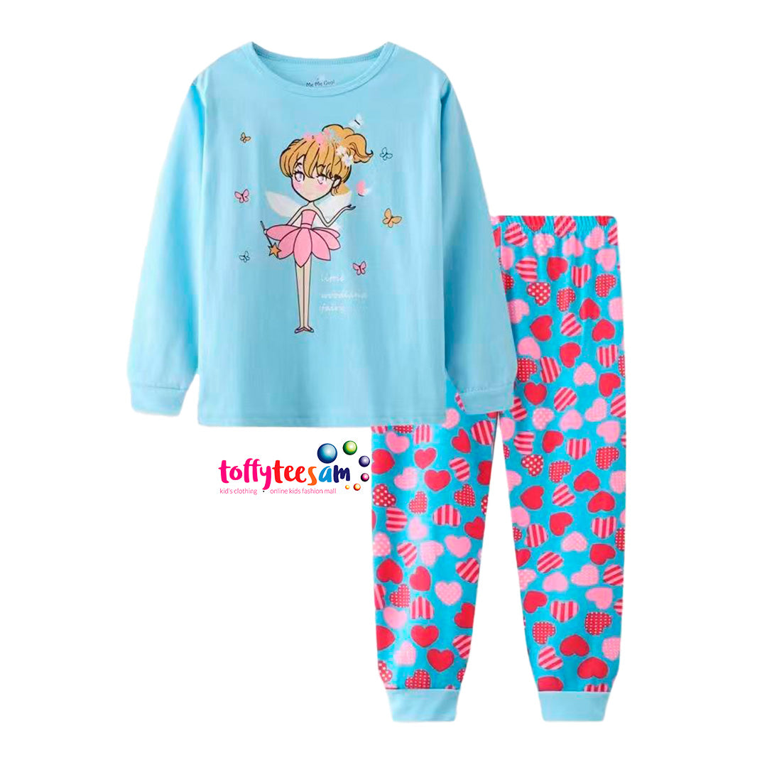 Fairy Princess Long Sleeve GIRLS Character pyjamas