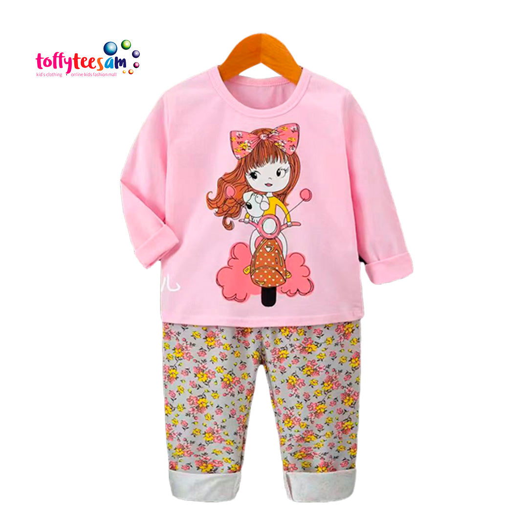 Bedtime Princess Long Sleeve Girls Character Pyjamas