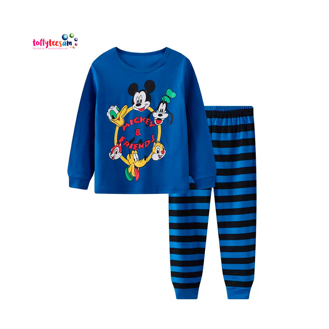 Mickey And Friend Long sleeves Pajamas - Pyjamas - Character Pyjamas - PJ - Character Pajamas