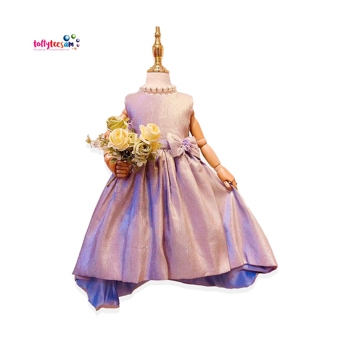 SATINBERRY LUXURIOUS SLEEVELESS BALL DRESS